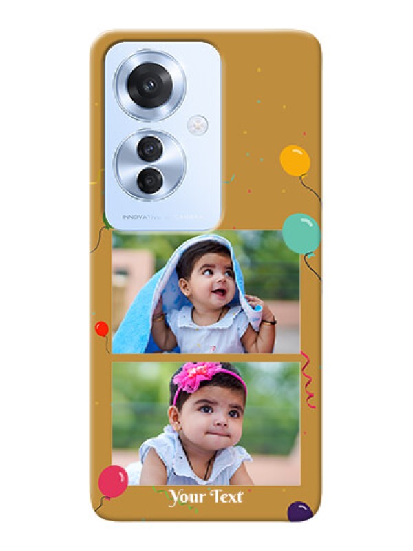 Custom Oppo F25 Pro 5G Phone Covers: Image Holder with Birthday Celebrations Design