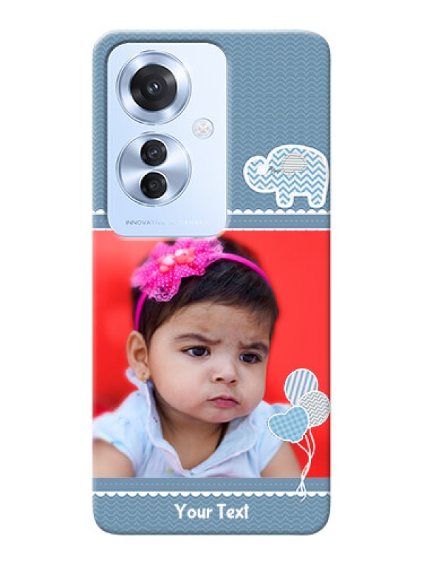 Custom Oppo F25 Pro 5G Custom Phone Covers with Kids Pattern Design