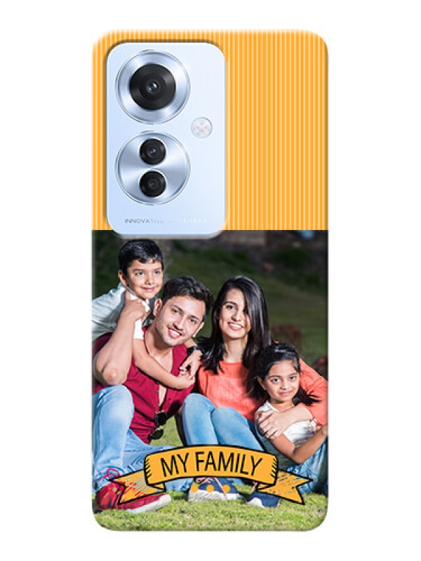Custom Oppo F25 Pro 5G Personalized Mobile Cases: My Family Design