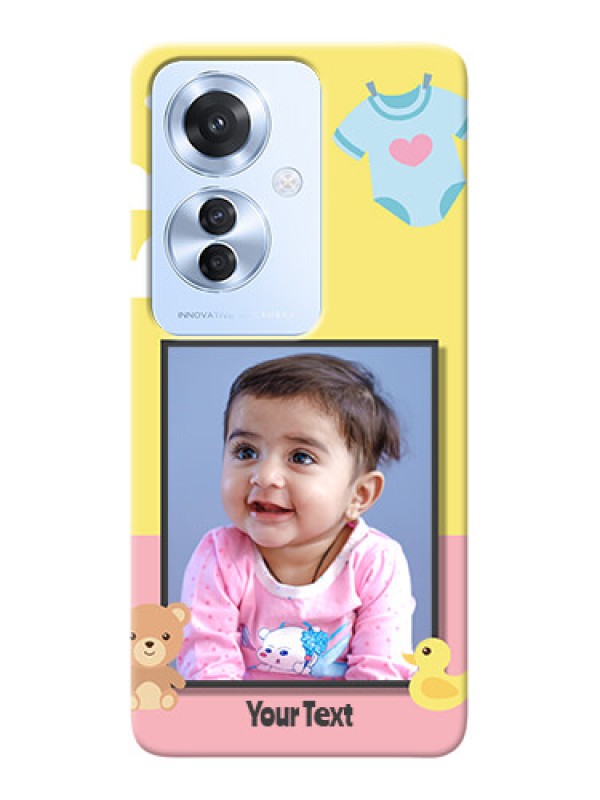 Custom Oppo F25 Pro 5G Back Covers: Kids 2 Color Design