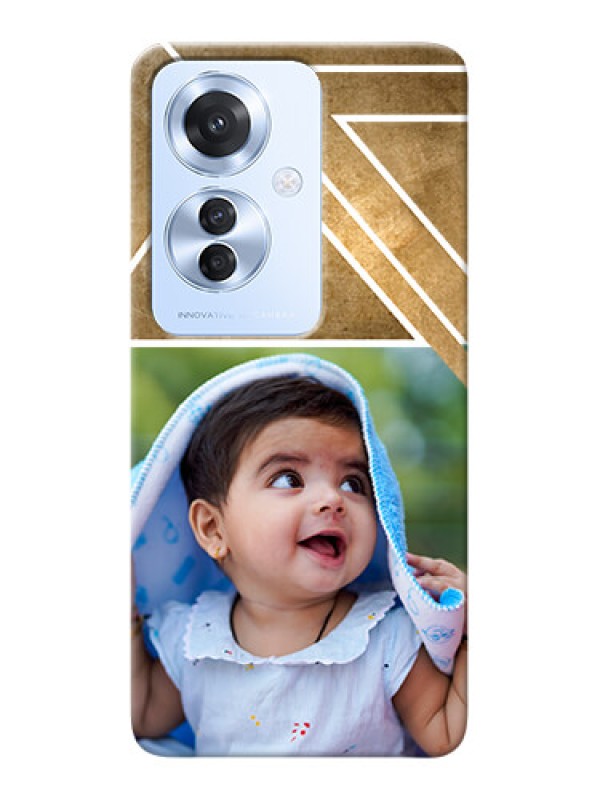 Custom Oppo F25 Pro 5G mobile phone cases: Gradient Abstract Texture Design