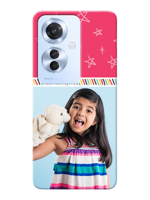 Custom Oppo F25 Pro 5G Personalized Phone Cases: line art design