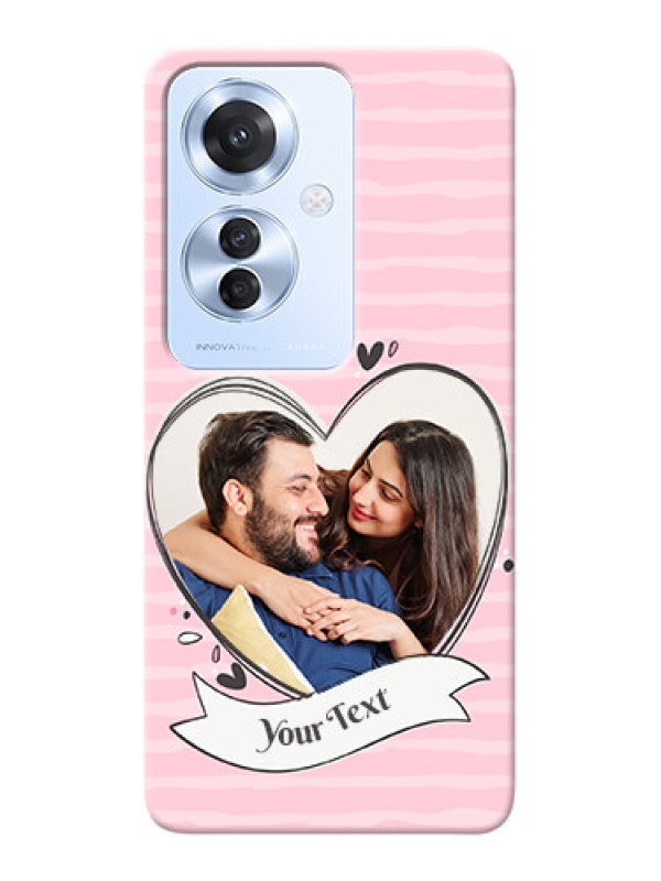 Custom Oppo F25 Pro 5G custom mobile phone covers: Vintage Heart Design