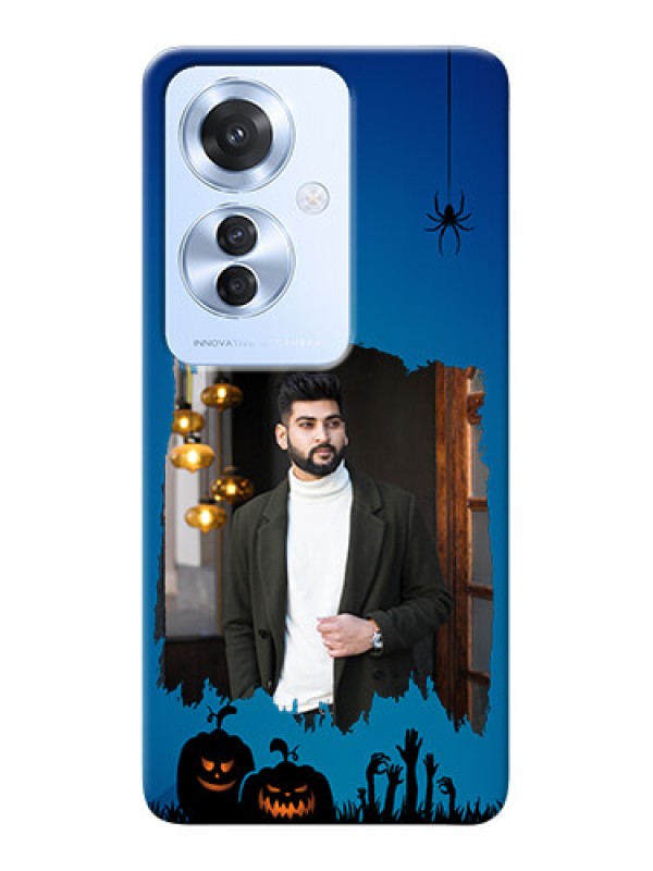 Custom Oppo F25 Pro 5G mobile cases online with pro Halloween design