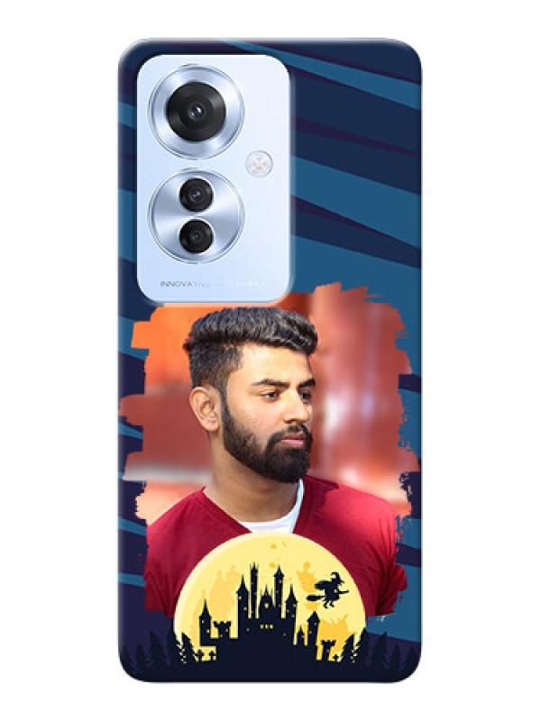 Custom Oppo F25 Pro 5G Back Covers: Halloween Witch Design