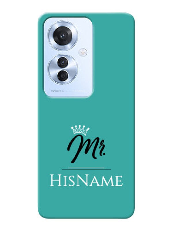 Custom Oppo F25 Pro 5G Custom Phone Case Mr with Name