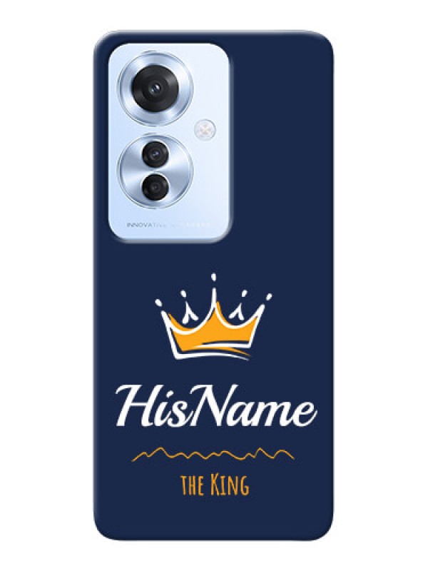 Custom Oppo F25 Pro 5G King Phone Case with Name