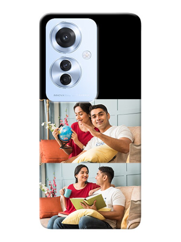 Custom Oppo F25 Pro 5G 2 Images on Phone Cover