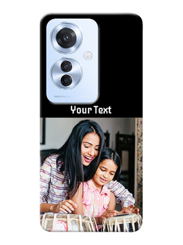 Custom Oppo F25 Pro 5G Photo with Name on Phone Case