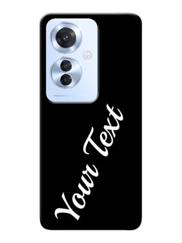 Custom Oppo F25 Pro 5G Custom Mobile Cover with Your Name