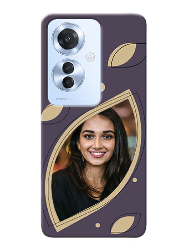 Custom Oppo F25 Pro 5G Custom Mobile Case with Falling Leaf Design