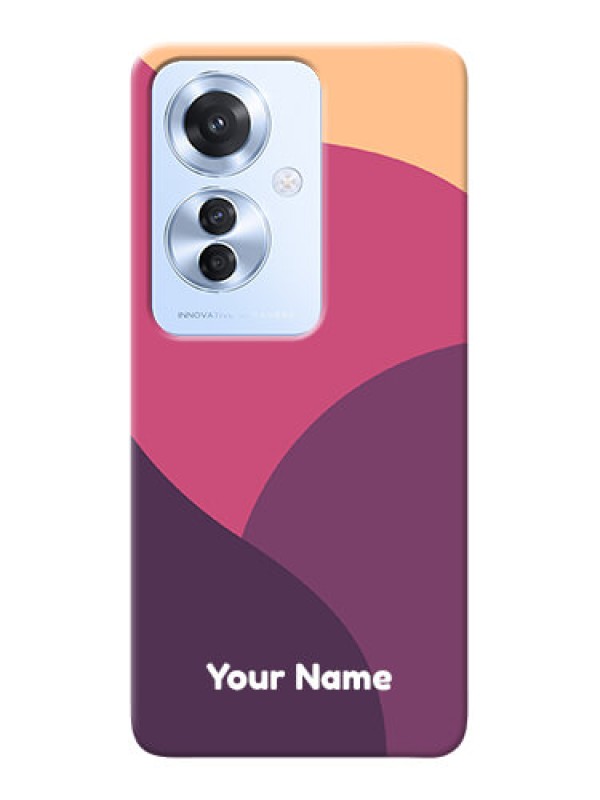 Custom Oppo F25 Pro 5G Custom Phone Case with Mixed Multicolour abstract art Design