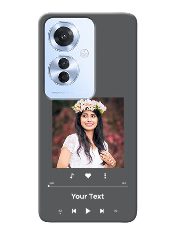 Custom Oppo F25 Pro 5G Custom Mobile Case with Play The Music Design