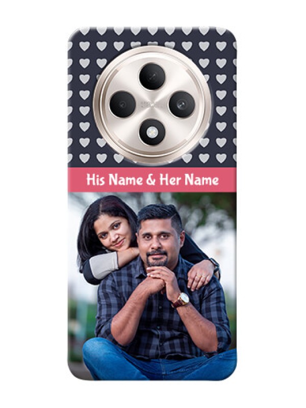 Custom Oppo F27 5G Custom Mobile Case with Love Symbols Design