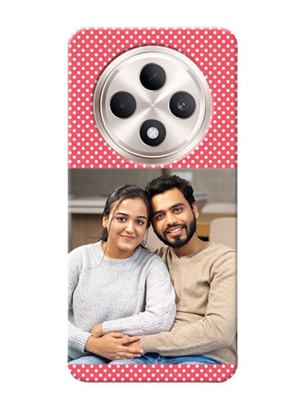 Custom Oppo F27 5G Custom Mobile Case with White Dotted Design