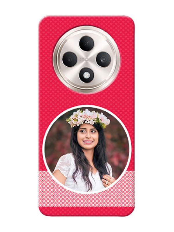 Custom Oppo F27 5G Mobile Covers Online: Pink Pattern Design