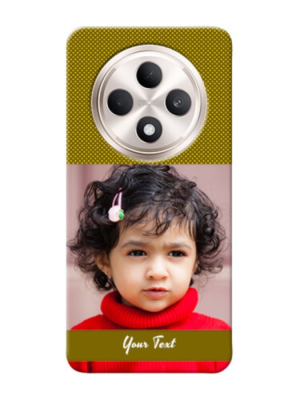 Custom Oppo F27 5G custom mobile back covers: Simple Green Color Design