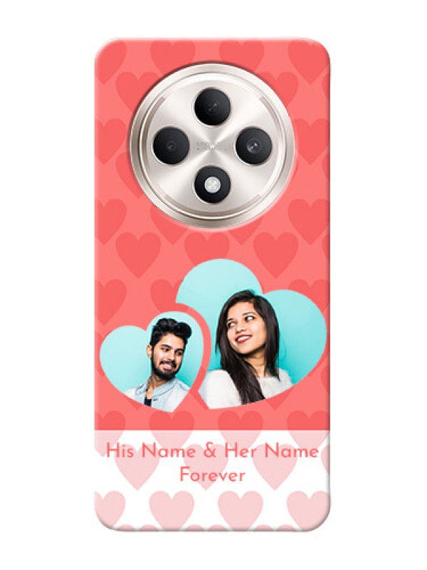 Custom Oppo F27 5G personalized phone covers: Couple Pic Upload Design