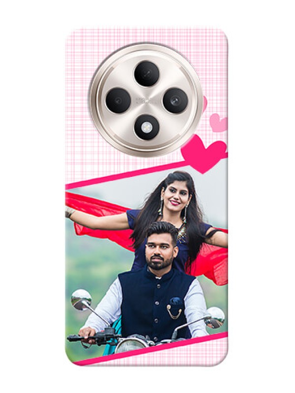 Custom Oppo F27 5G Personalised Phone Cases: Love Shape Heart Design