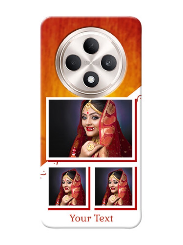 Custom Oppo F27 5G Personalised Phone Cases: Wedding Memories Design