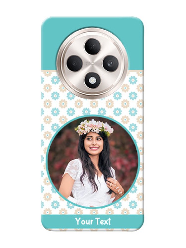 Custom Oppo F27 5G Custom Mobile Back Covers: Beautiful Flowers Design