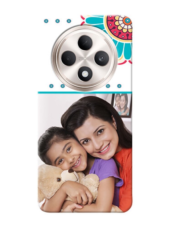 Custom Oppo F27 5G custom mobile phone cases: Flower Design