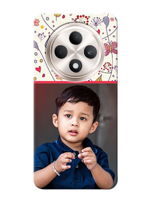 Custom Oppo F27 5G phone back covers: Premium Floral Design