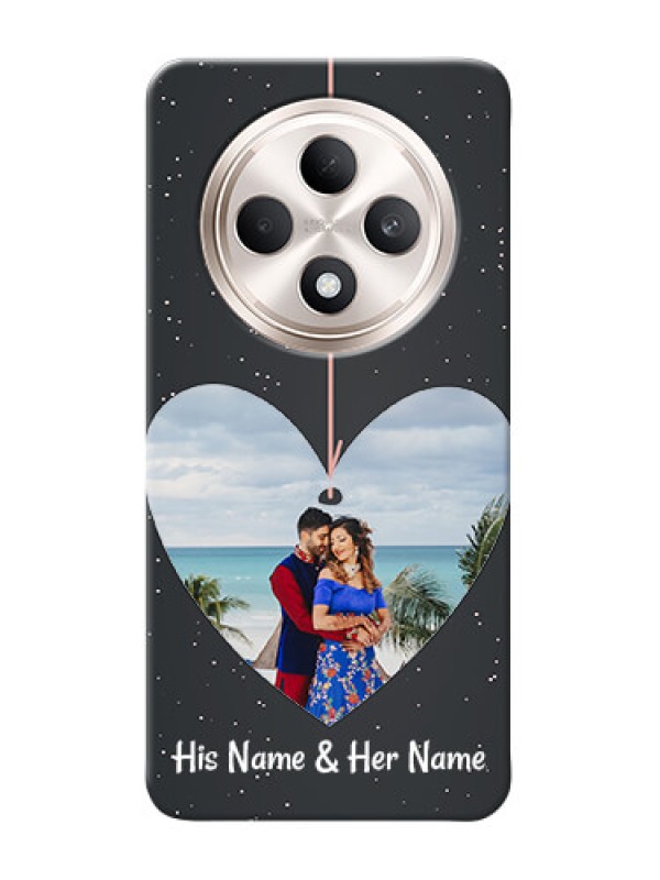 Custom Oppo F27 5G custom phone cases: Hanging Heart Design