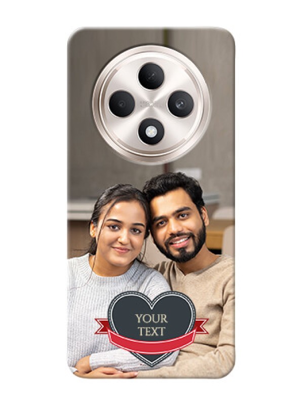 Custom Oppo F27 5G mobile back covers online: Just Married Couple Design