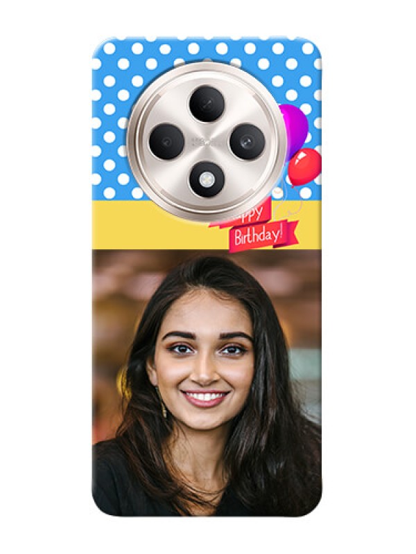 Custom Oppo F27 5G custom mobile back covers: Happy Birthday Design