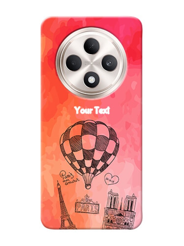 Custom Oppo F27 5G Personalized Mobile Covers: Paris Theme Design