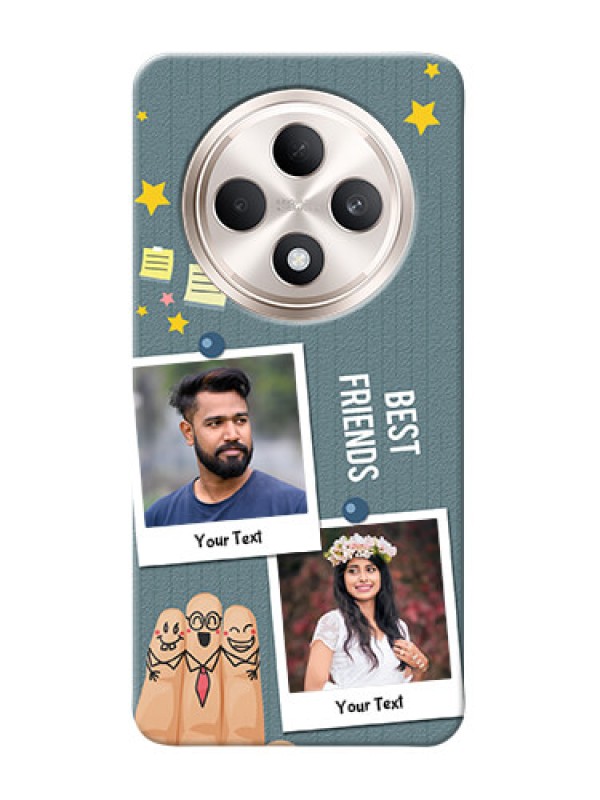 Custom Oppo F27 5G Mobile Cases: Sticky Frames and Friendship Design