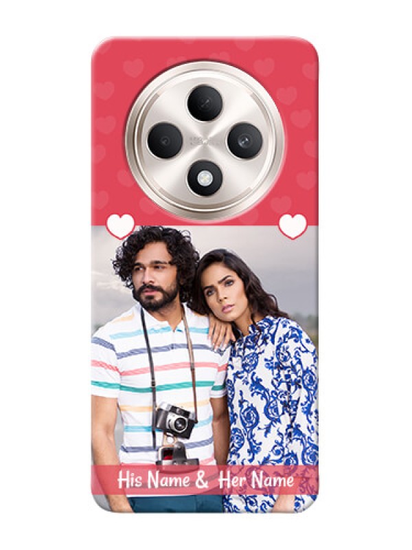 Custom Oppo F27 5G Mobile Cases: Simple Love Design