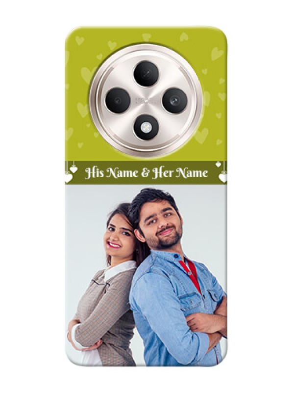 Custom Oppo F27 5G custom mobile covers: You And Me Heart Design