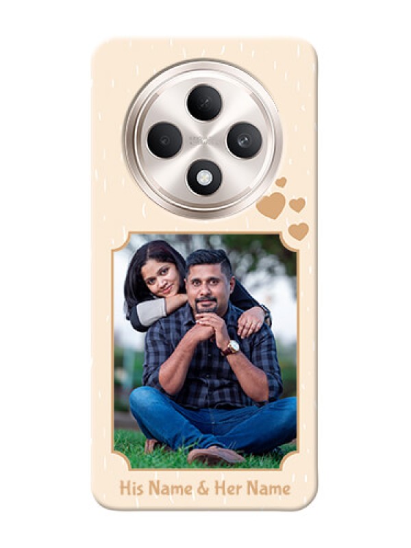 Custom Oppo F27 5G mobile phone cases with confetti love design