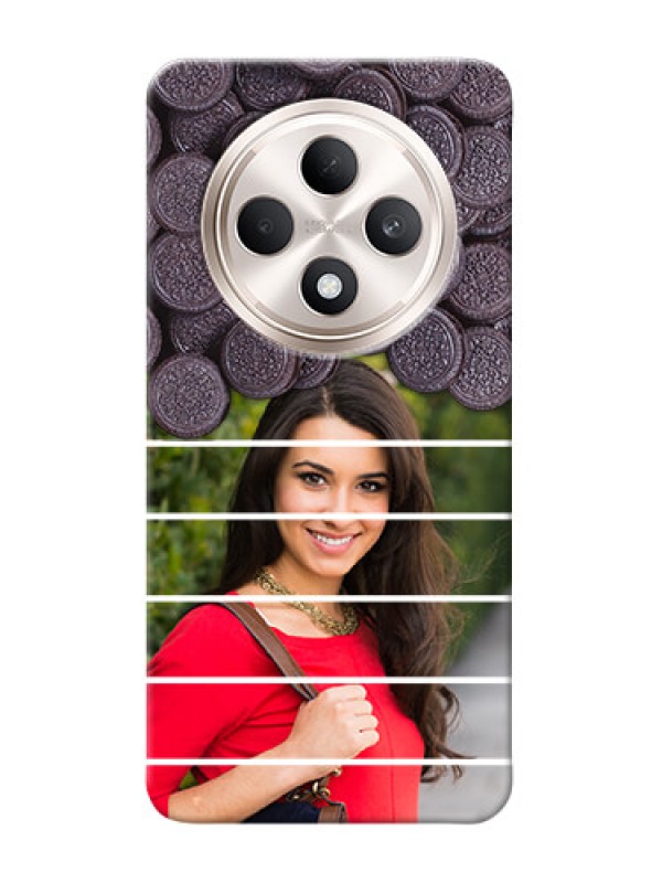 Custom Oppo F27 5G Custom Mobile Covers with Oreo Biscuit Design