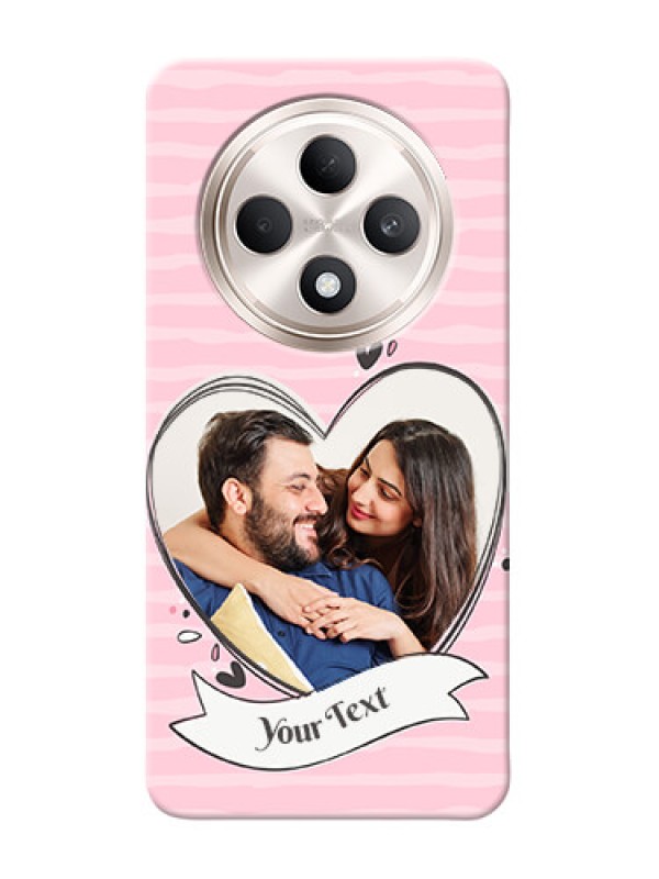 Custom Oppo F27 5G custom mobile phone covers: Vintage Heart Design