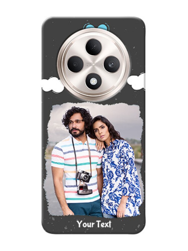 Custom Oppo F27 5G Mobile Back Covers: splashes with love doodles Design