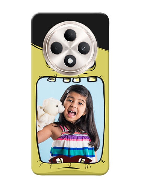 Custom Oppo F27 5G Mobile Covers: Cartoon monster back case Design