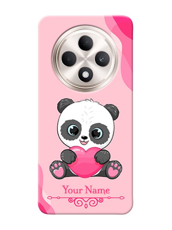 Custom Oppo F27 5G Custom Mobile Case with Cute Panda Design