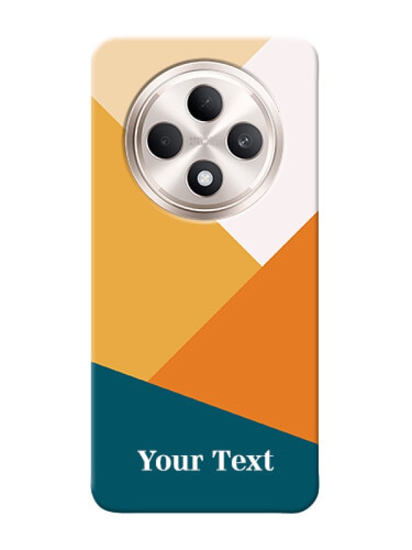 Custom Oppo F27 5G Personalized Phone Case with Stacked Multicolour Design