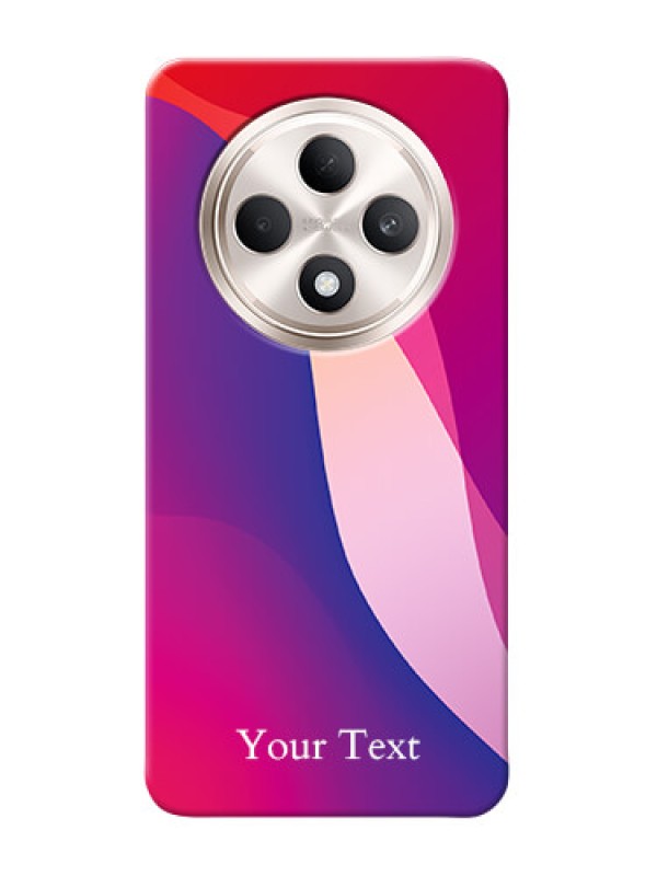 Custom Oppo F27 5G Personalized Phone Case with Digital abstract Overlap Design