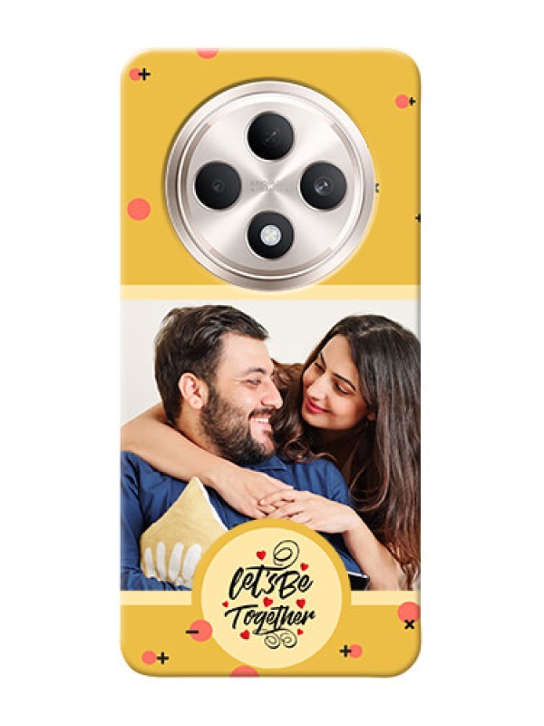 Custom Oppo F27 5G Photo Printing on Case with Lets be Together Design