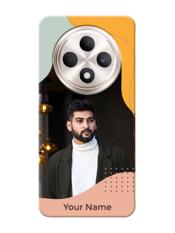 Custom Oppo F27 5G Personalized Phone Case with Tricoloured overlay design