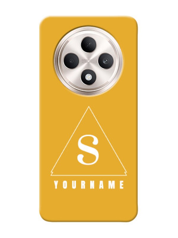 Custom Oppo F27 5G Personalized Phone Case with simple triangle Design