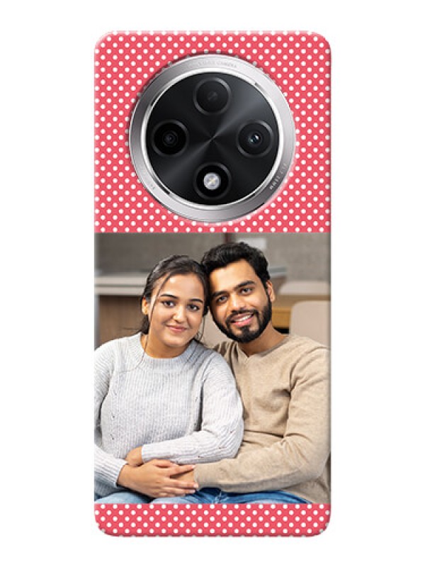 Custom Oppo F27 Pro Plus 5G Custom Mobile Case with White Dotted Design