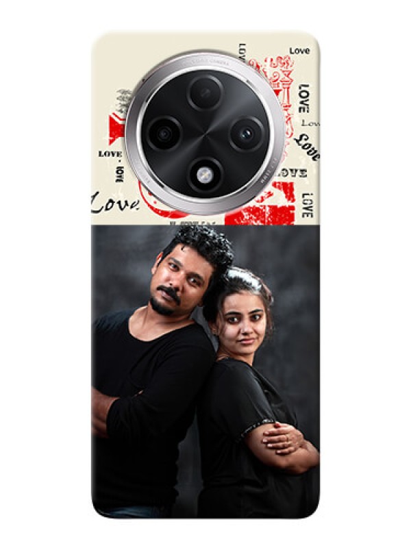 Custom Oppo F27 Pro Plus 5G mobile cases online: Trendy Love Design Case
