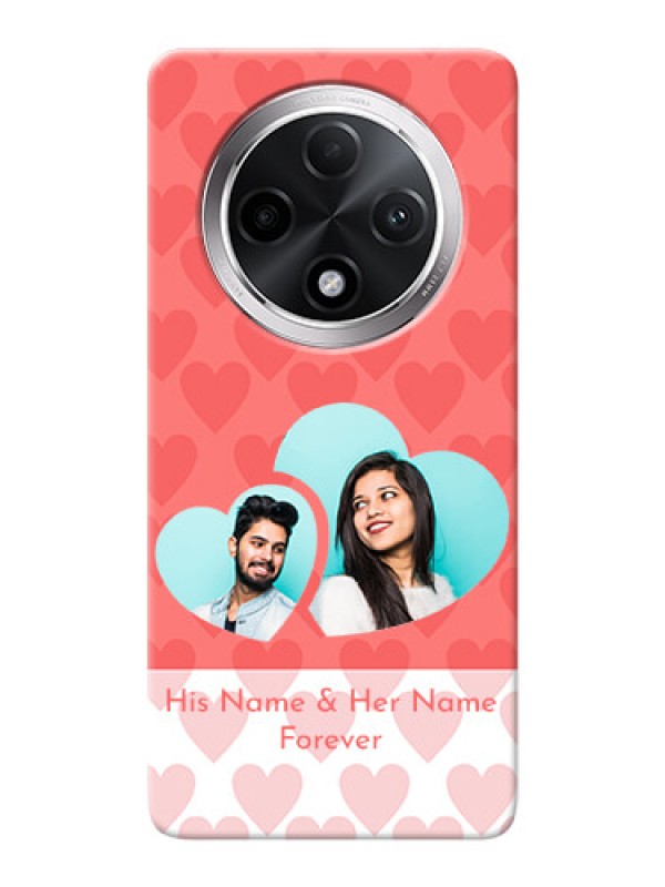 Custom Oppo F27 Pro Plus 5G personalized phone covers: Couple Pic Upload Design