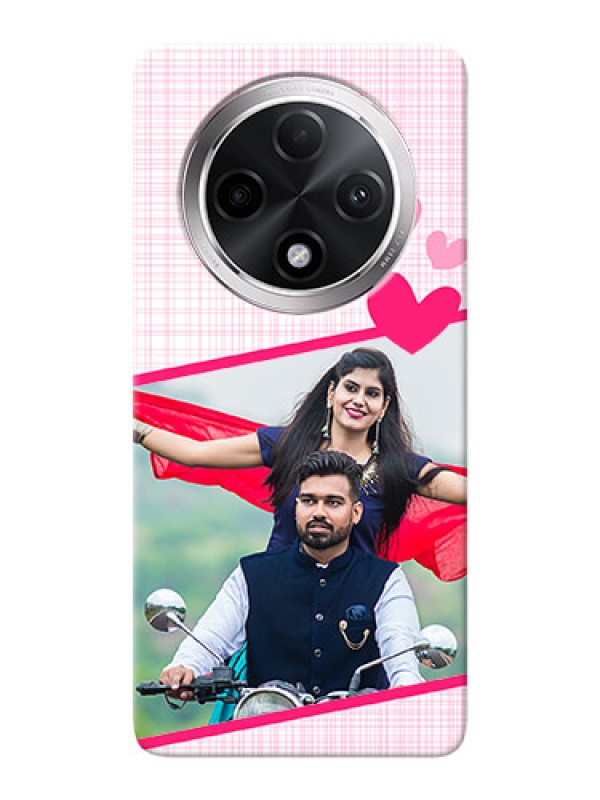 Custom Oppo F27 Pro Plus 5G Personalised Phone Cases: Love Shape Heart Design