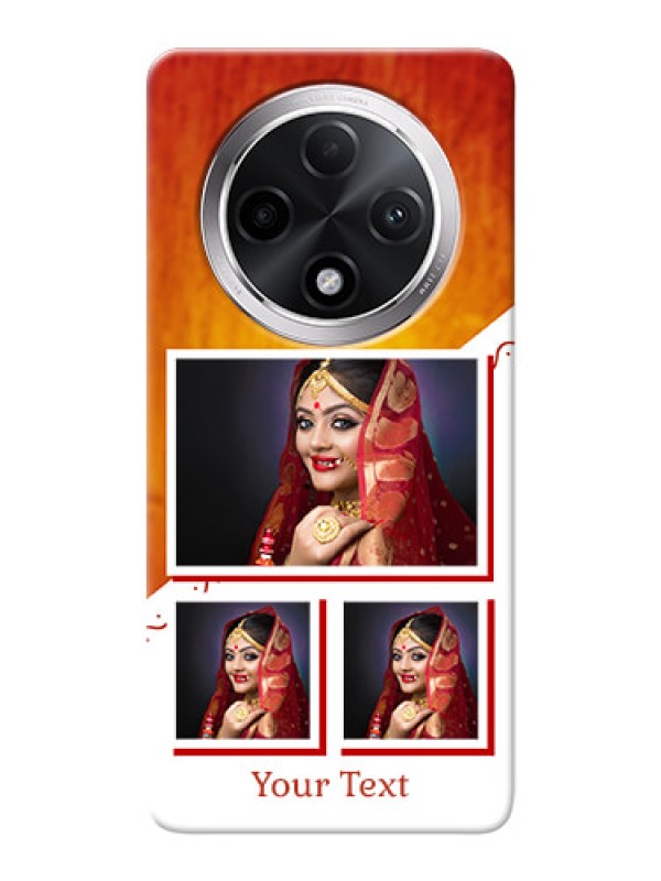 Custom Oppo F27 Pro Plus 5G Personalised Phone Cases: Wedding Memories Design